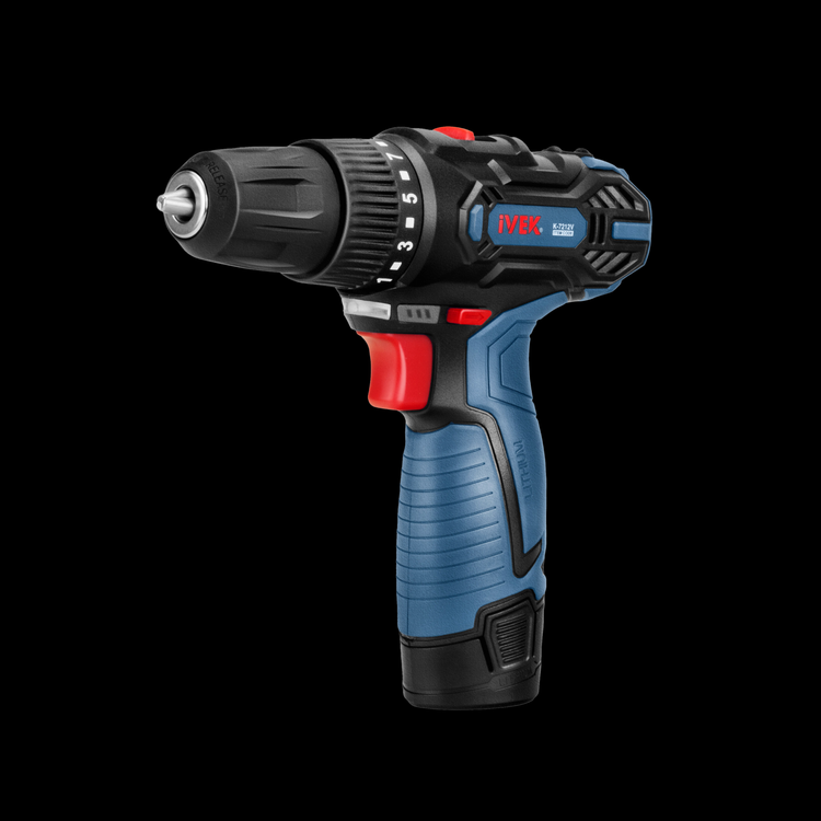 دریل شارژی ۱۲ ولت لیتیومی ایوک K-7212V